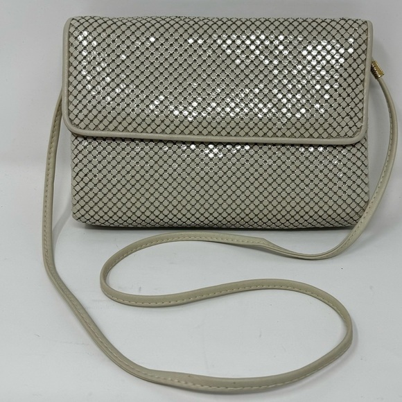 NWT VINTAGE Whiting & Davis vintage metal mesh purse shoulder bag